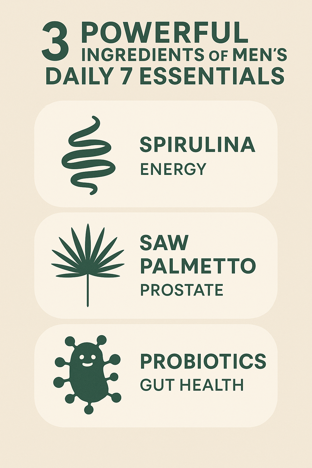 3 Powerful Ingredients in Men’s Daily 7 Essentials — And Why They Matter for Your Health