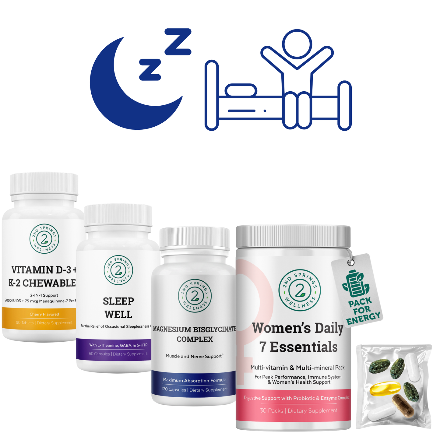 WOMEN’S SLEEP & RECOVERY STACK