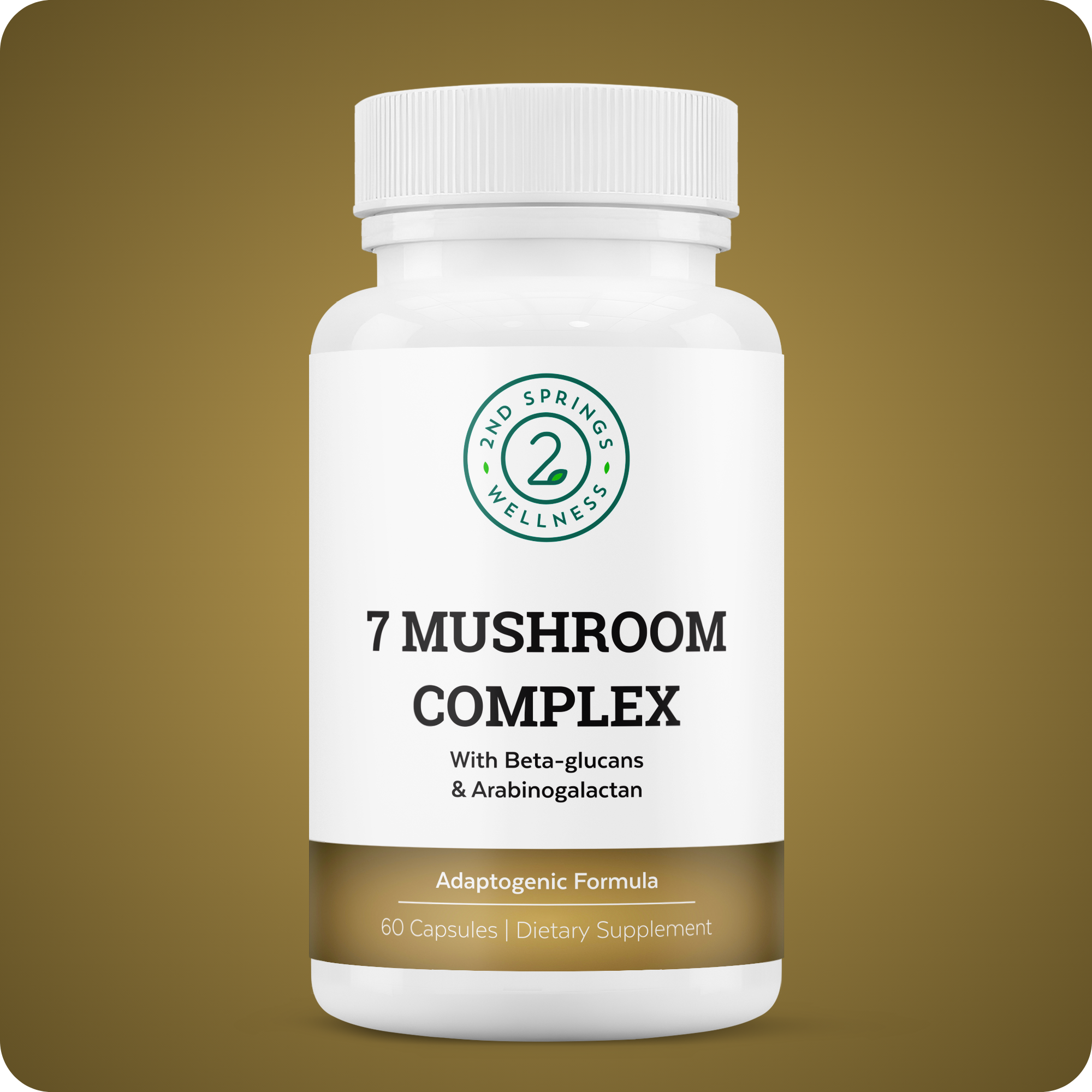 7 Mushroom Complex | Focus, Energy & Immune Support | 2nd Springs