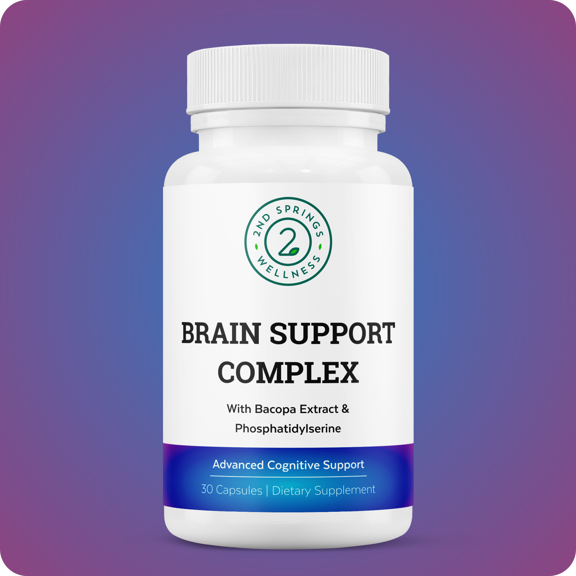 Brain Support Complex | Focus, Memory & Mental Clarity | 2nd