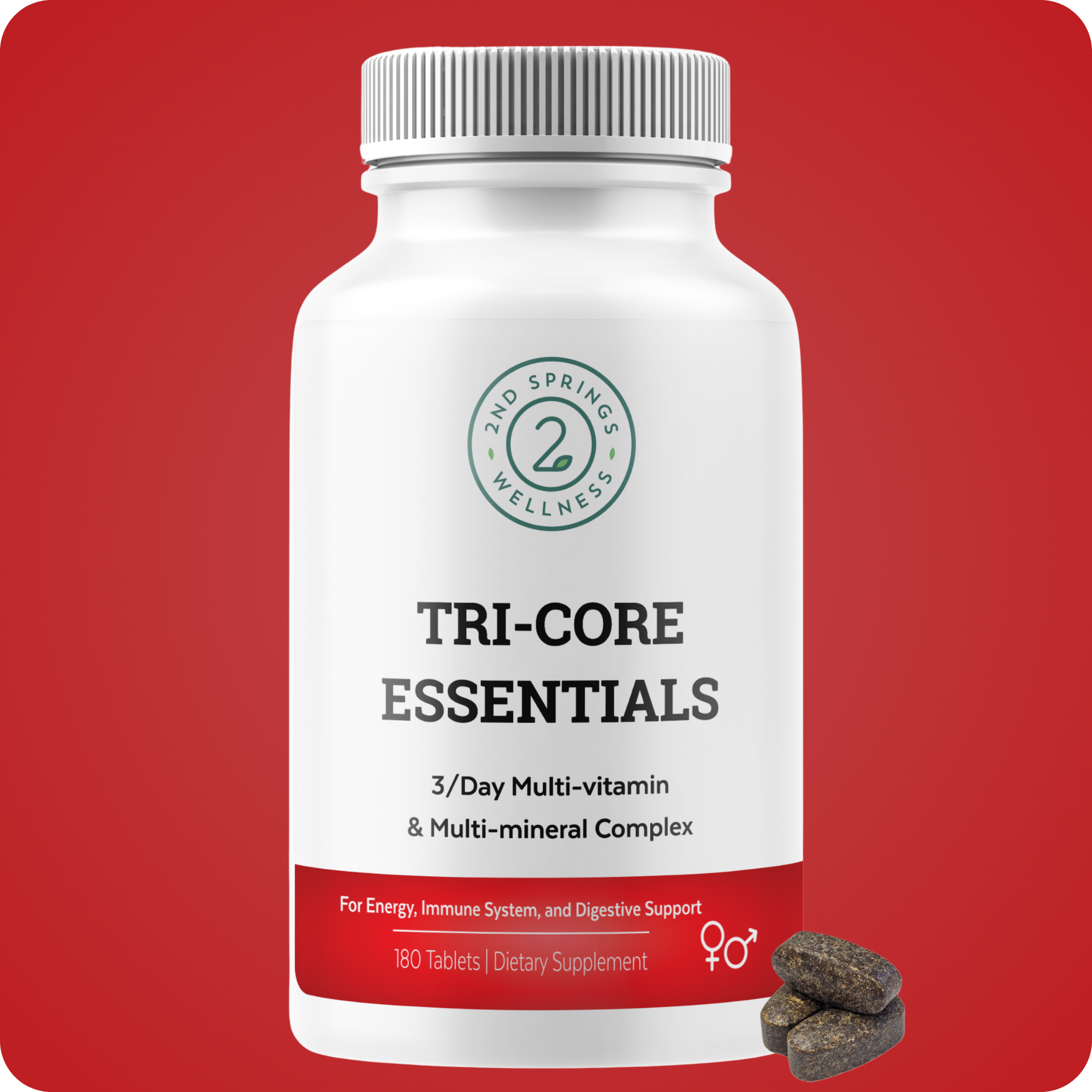 2nd Springs Tri-Core Essentials - 3 A Day Comprehensive 2nd Springs Tri-Core Essentials - 3 A Day Comprehensive