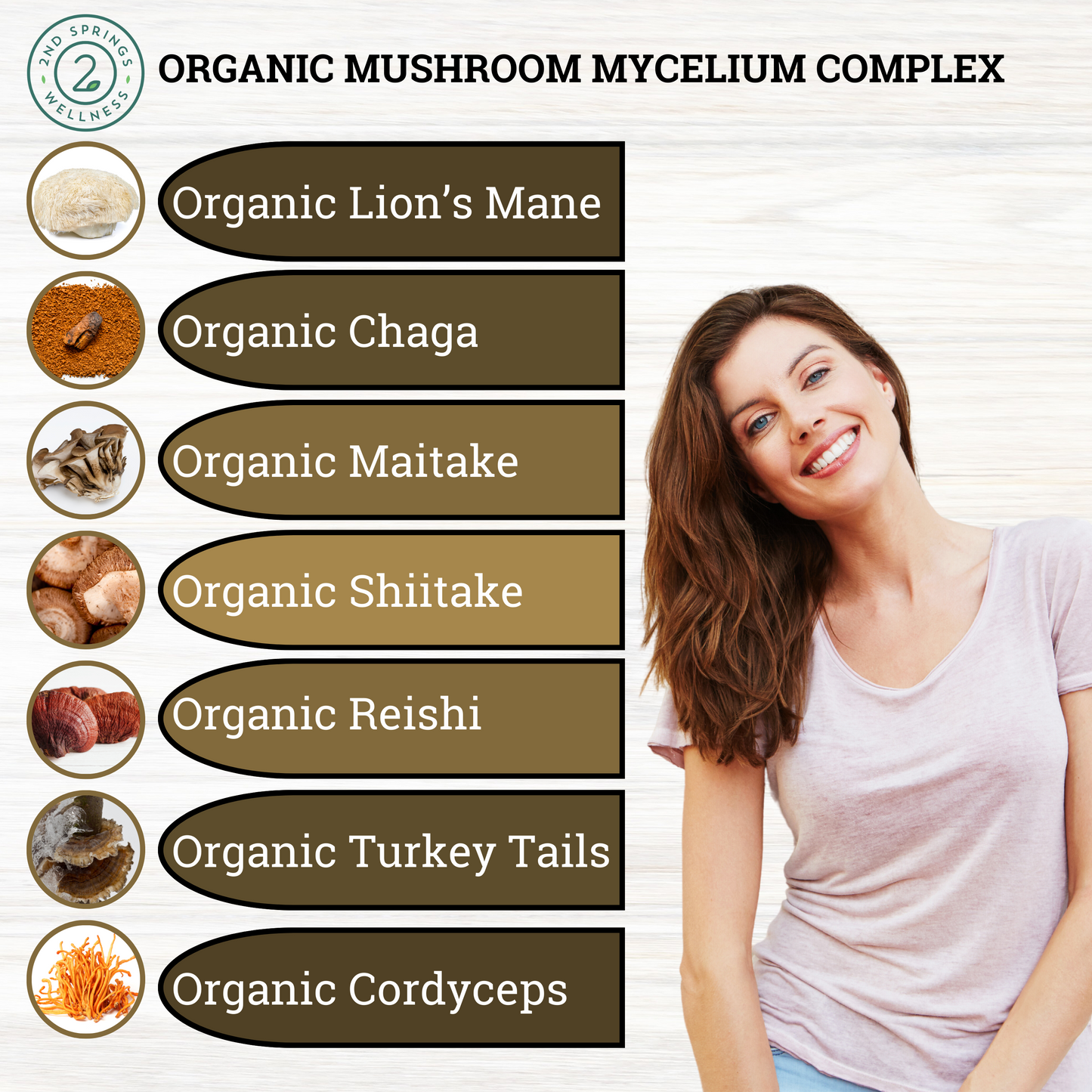 7 Organic Mushroom Complex