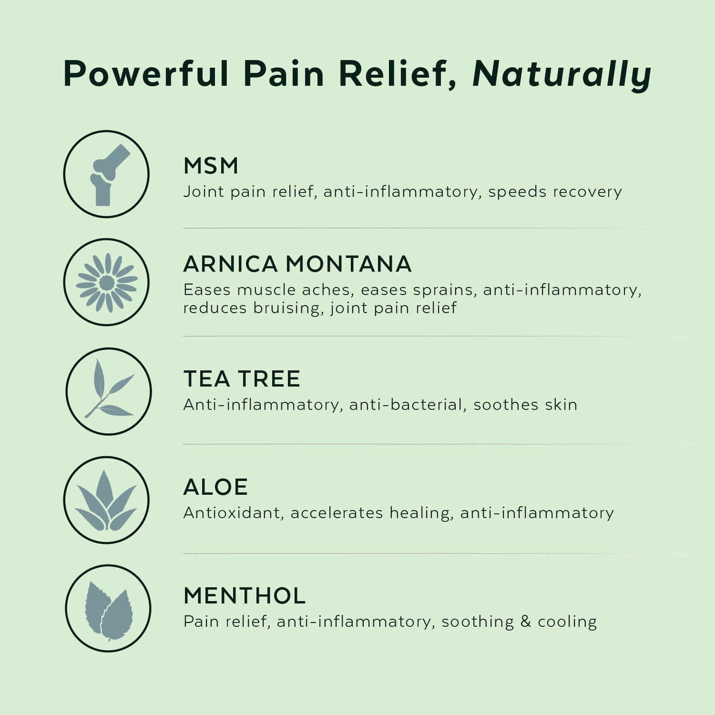 2nd Springs Restore Pain Relief Cream