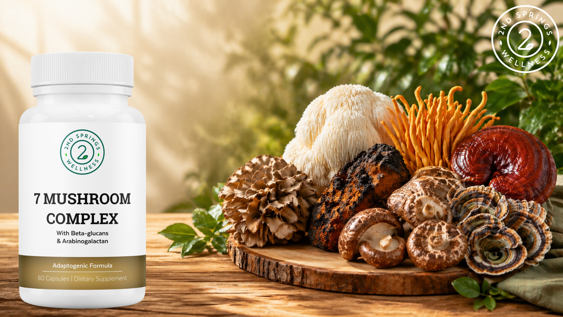 7 Organic Mushroom Complex: The Ultimate Guide to Natural Energy, Brain Health, and Immune Support