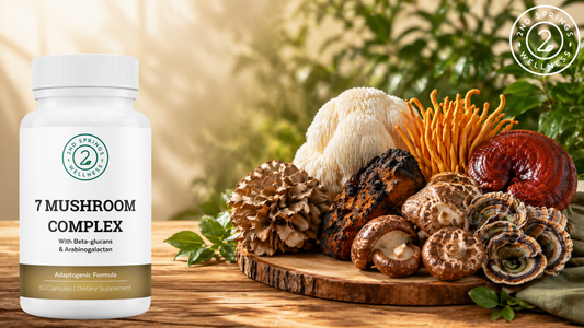 7 Organic Mushroom Complex: The Ultimate Guide to Natural Energy, Brain Health, and Immune Support