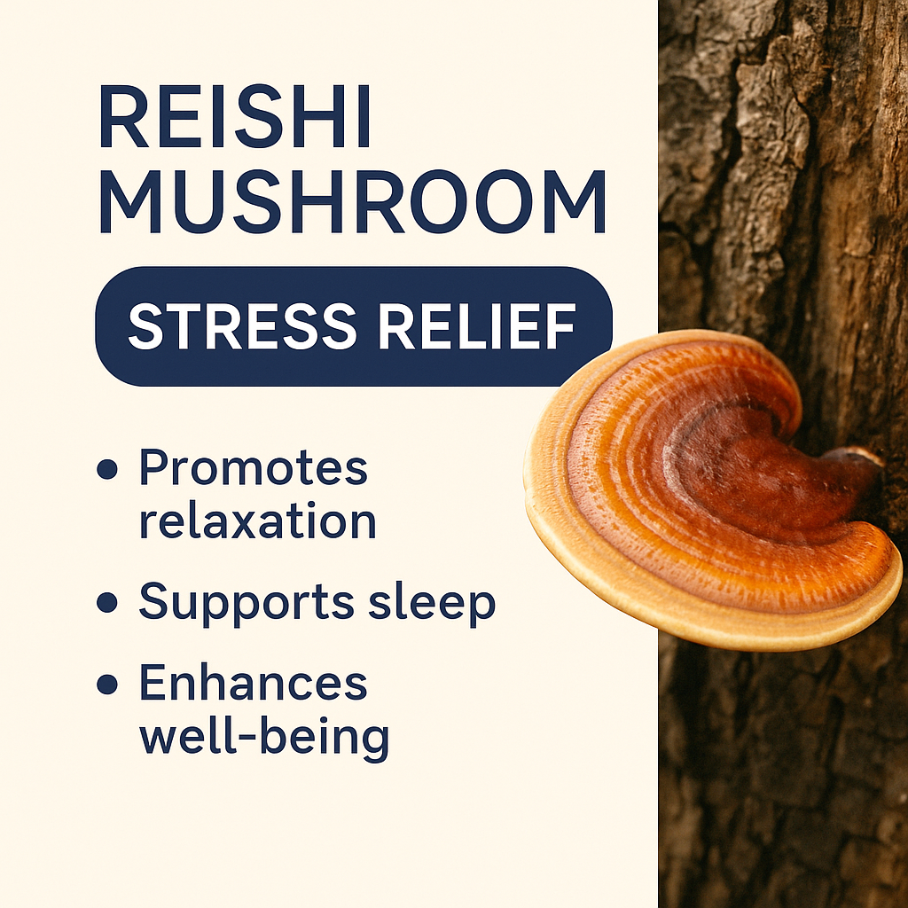 Reishi Mushroom and Stress Relief: The Key to Mental Balance