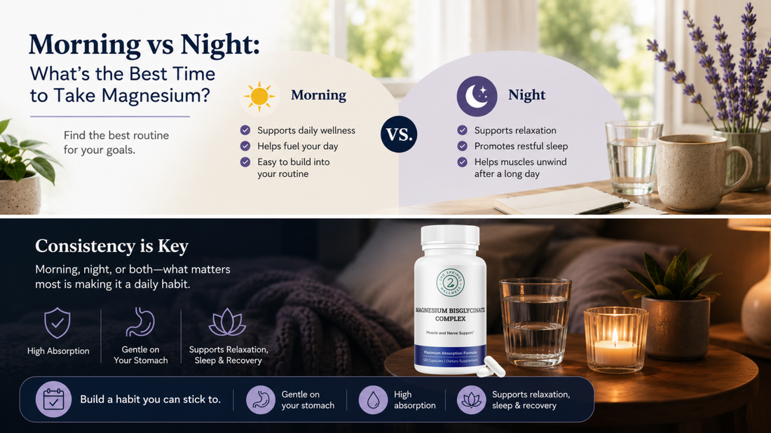 Morning vs Night: What’s the Best Time to Take Magnesium?
