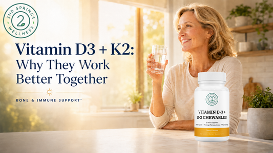Vitamin D3 + K2: Why They Work Better Together