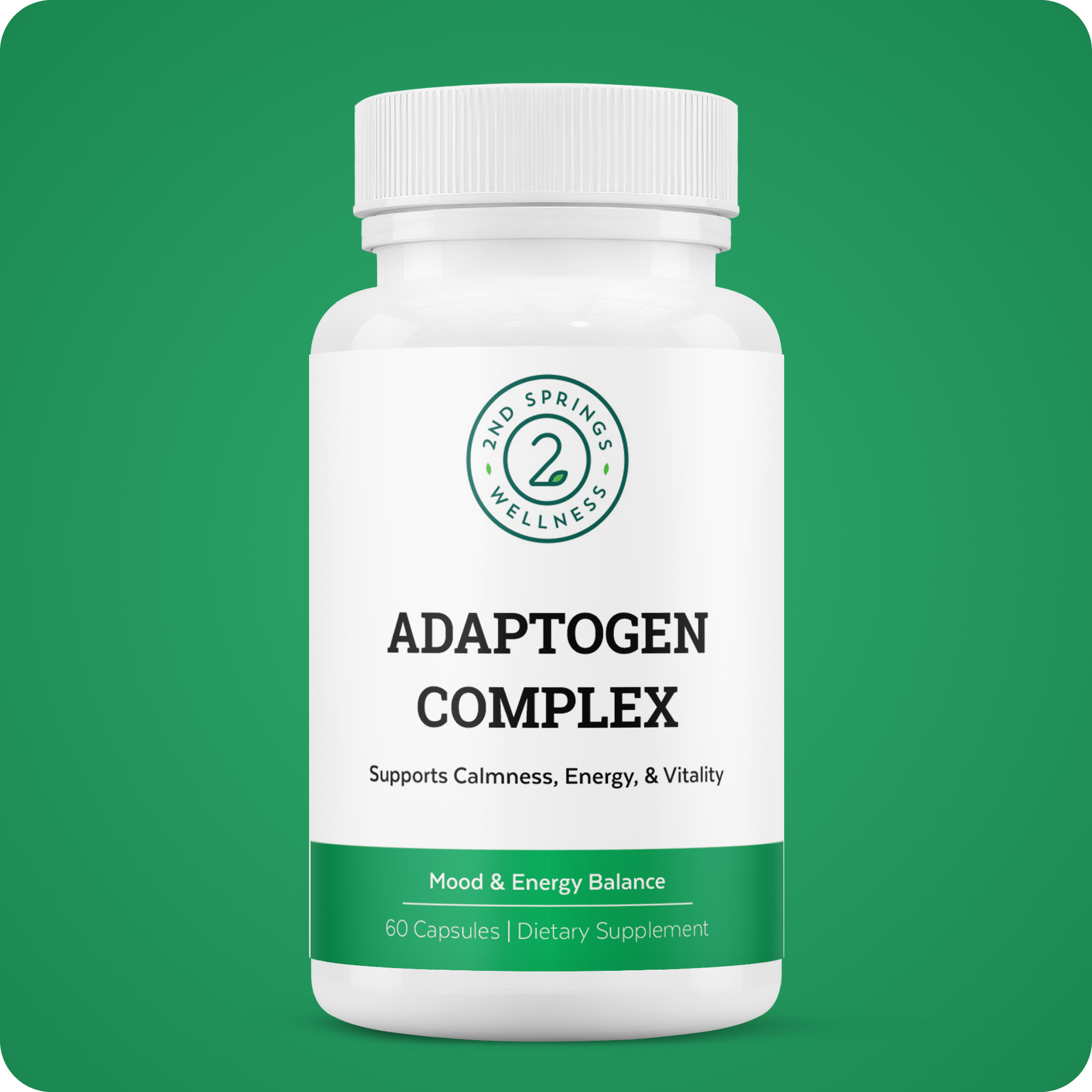 Adaptogen Complex | Stress Support, Calm Focus & Energy Balance | 2nd ...