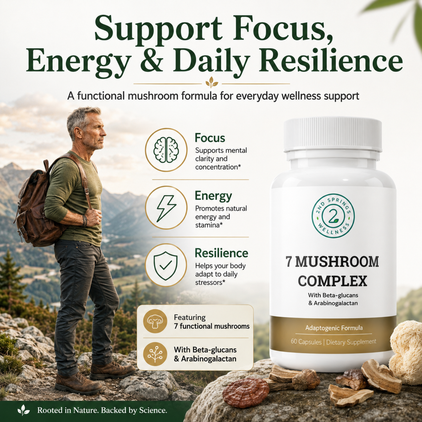 7 Organic Mushroom Complex