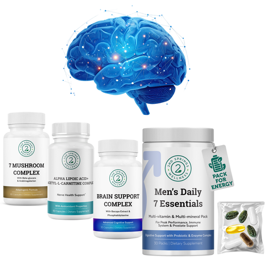 MEN’S BRAIN LONGEVITY STACK