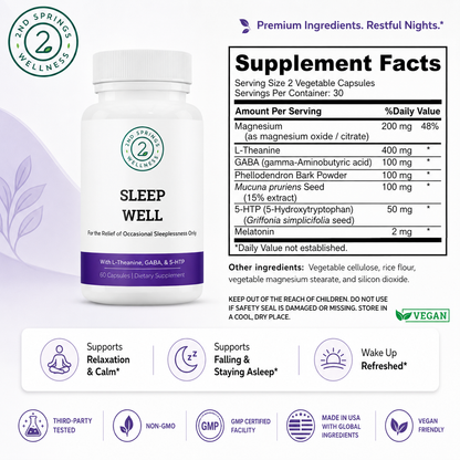 Sleep Well Stress Relief & Sleep Support Formula