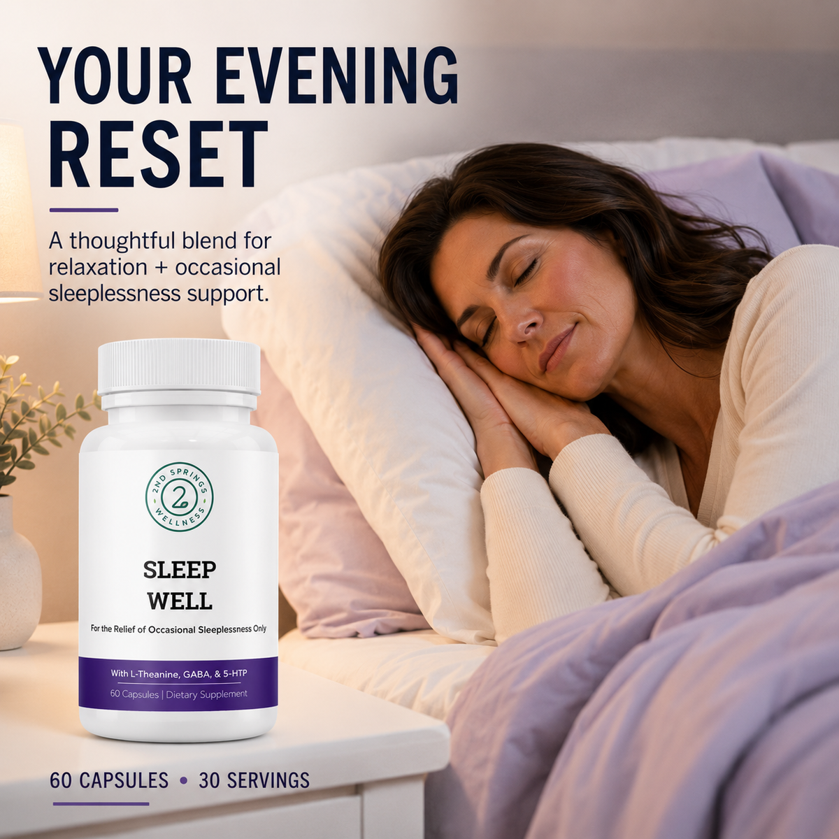 Sleep Well Stress Relief & Sleep Support Formula