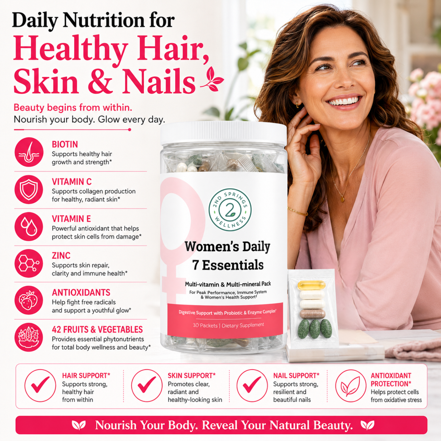 Women's Daily 7 Essentials