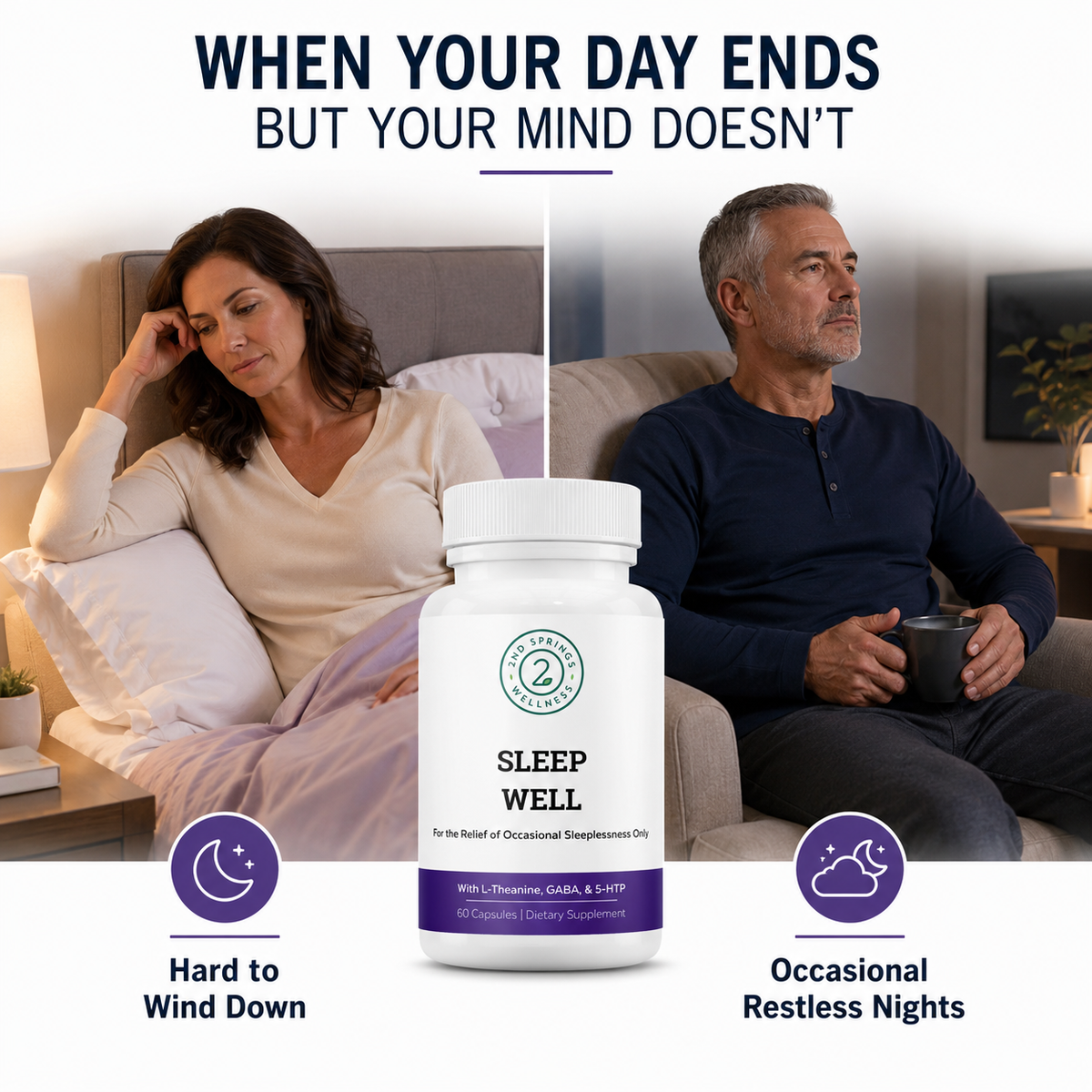 Sleep Well Stress Relief & Sleep Support Formula