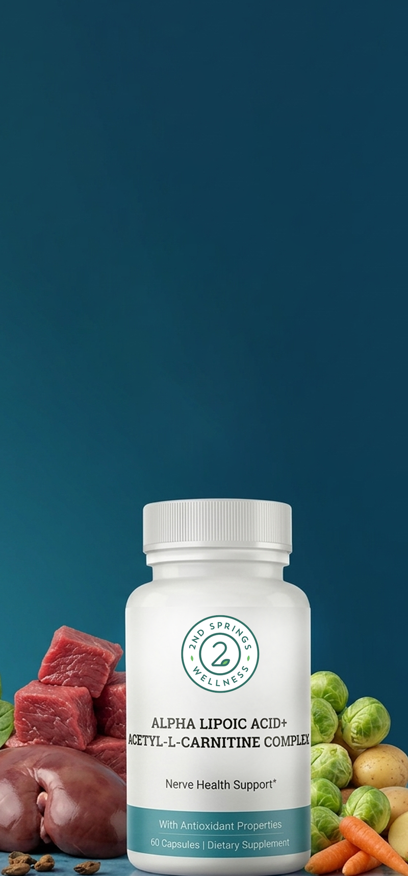ALA + ALC Complex | Cellular Energy, Brain & Metabolism Support