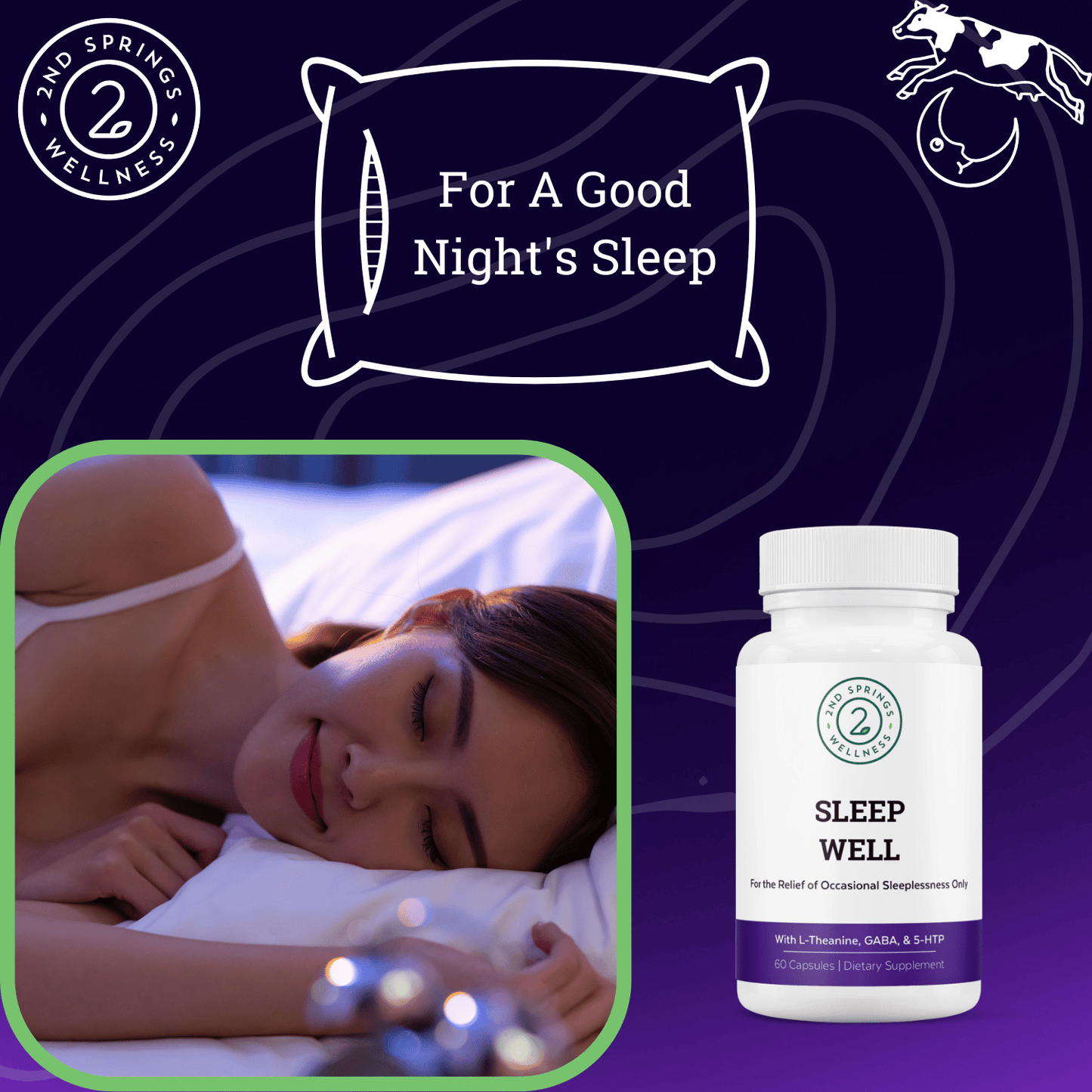 Sleep Well Stress Relief & Sleep Support Formula