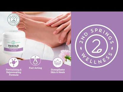 2nd Springs REBUILD - Rejuvenating Foot Cream